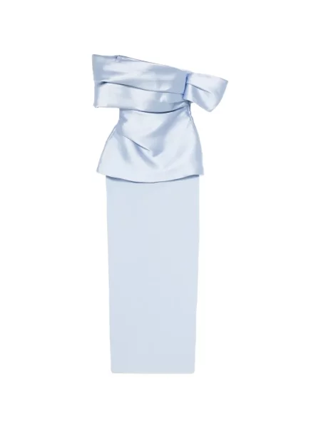 Maxi ruha Solace London kék