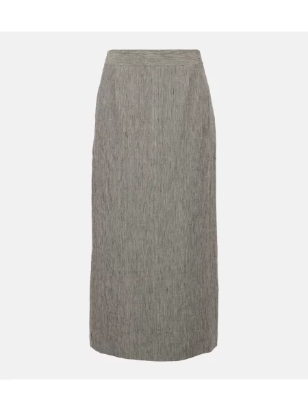 Fusta maxi Tove de in gri
