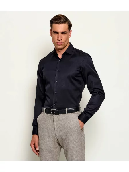 BOSS BLACK Cămașă negru