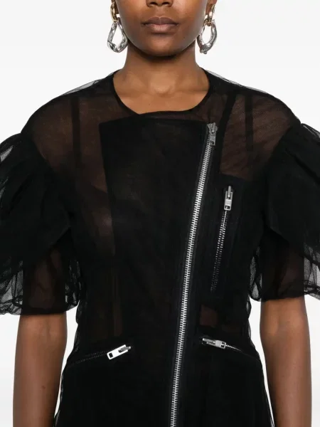 Rochie Simone Rocha transparente de costum negru