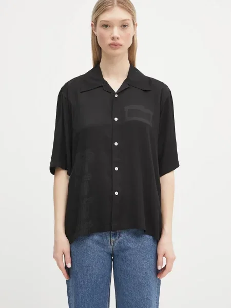 Сорочка Aries Ancient Column Satin Viscose Hawaiian Shirt