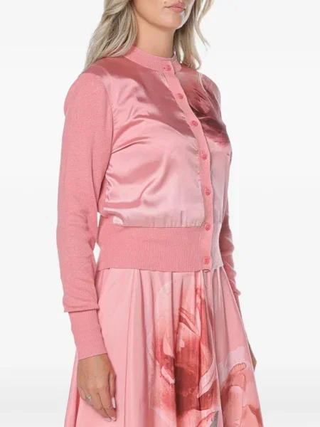 Cardigan Ted Baker cu model floral cu imagine roz