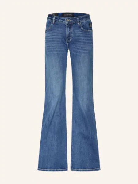 Elias Rumelis Bootcut Džíny Mina malta blue modré