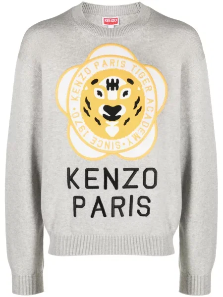 Hanorac Kenzo de lână gri