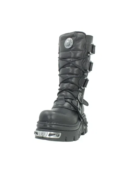 Botine New Rock negru