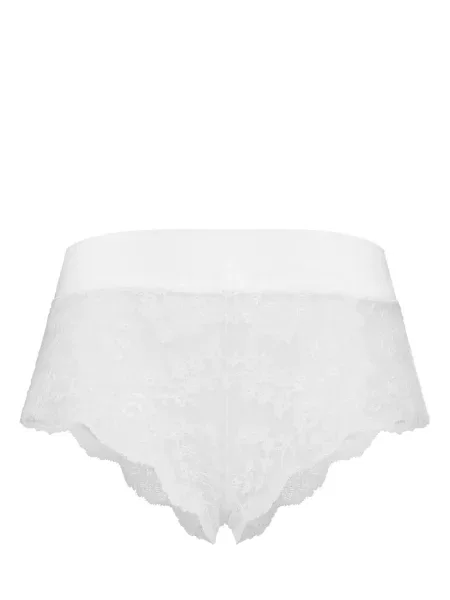 Chiloți Dolce & Gabbana din dantelă alb