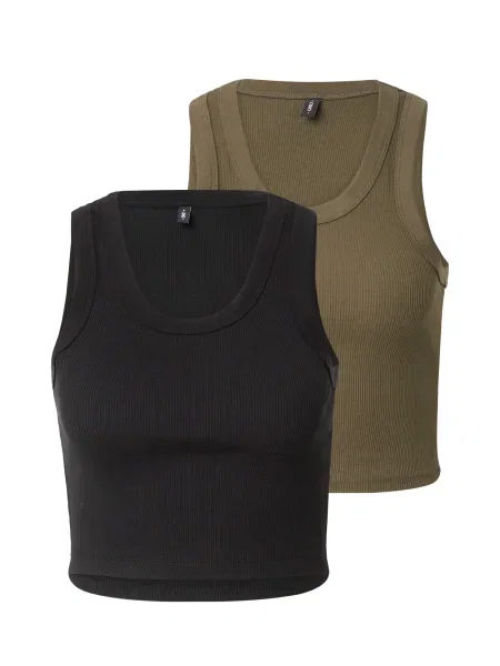 ONLY Top VILLA oliv negru
