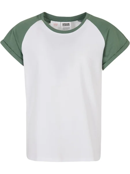 Urban Classics Tricou verde alb