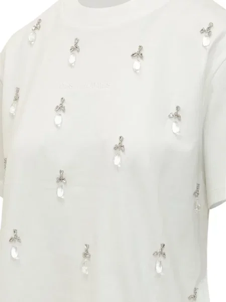 Tricou Des Phemmes clasic alb