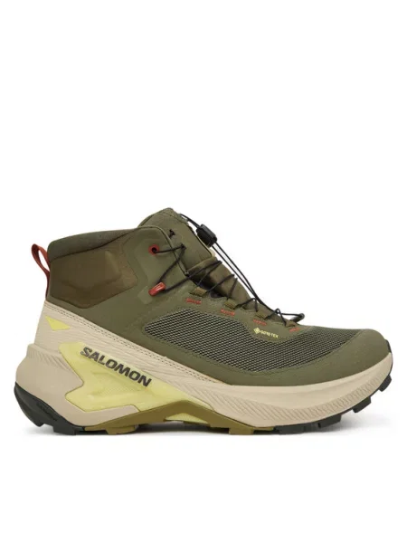 Salomon Bakancs Genesis Mid GTX Khaki
