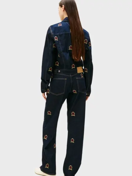 Классическая джинсовая куртка Tommy Jeans синяя