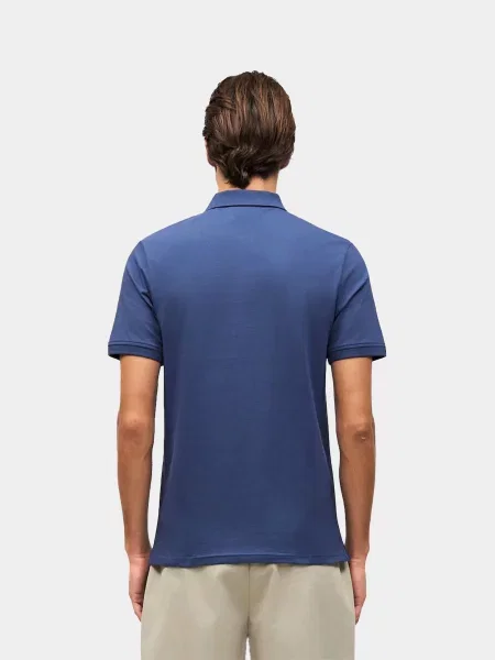 Поло Lyle & Scott синее