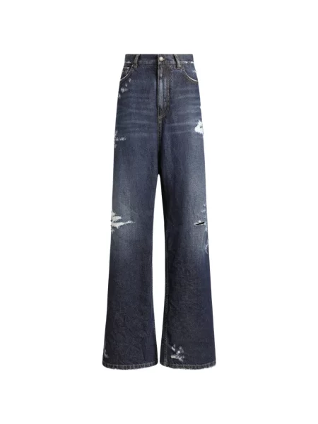 Pantaloni Dolce & Gabbana albastru