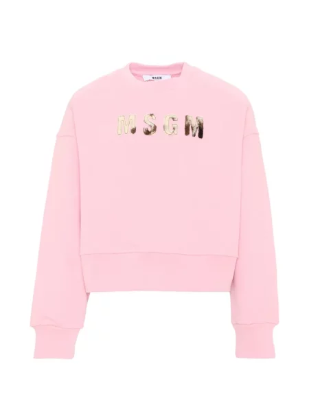 Bluza dziecięca Msgm różowa