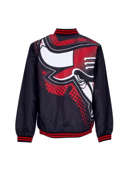 Kurtka bomber Mitchell & Ness czarny