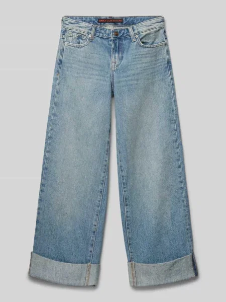 Jeansy o kroju baggy z mieszanki bawełny model ‘BROOME’ Only niebieskie