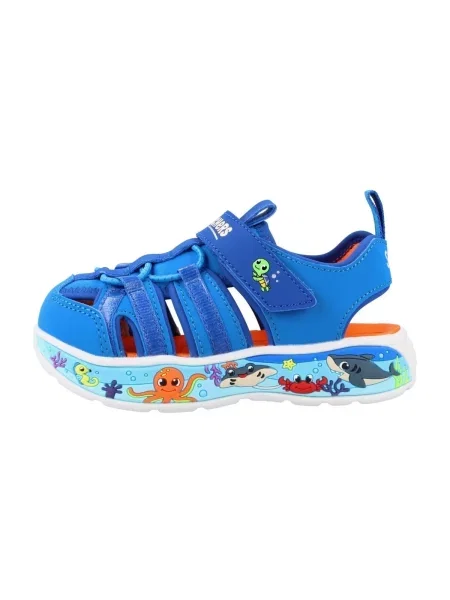 Szandál Skechers Infants Play Scene Splash kék