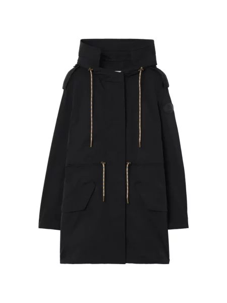 Geacă parka Burberry stretch negru