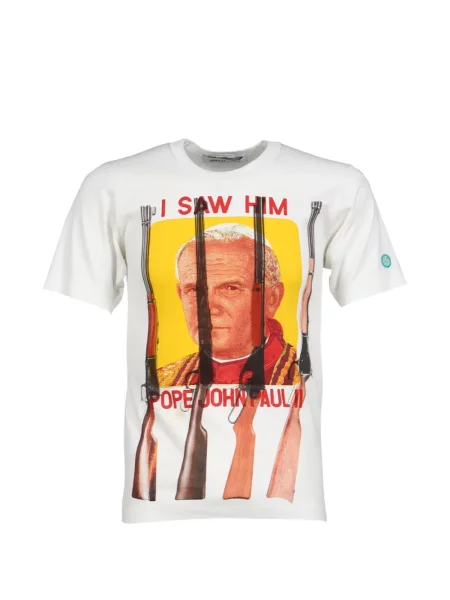 Tricou Joshua J. cu imagine alb