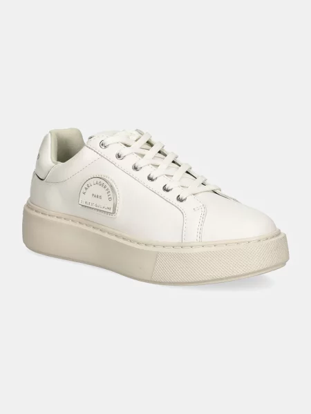 Karl Lagerfeld sneakers MAXI KUP alb