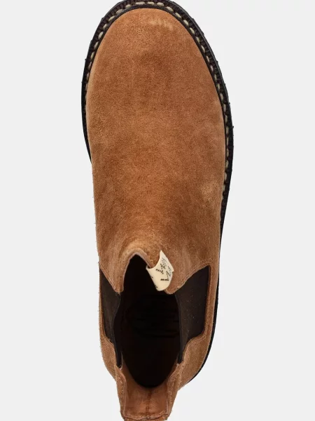 Замшеві черевики Visvim GORNERGRAT MID-FOLK