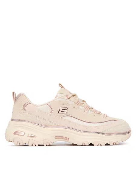 Кроссовки Skechers бежевые