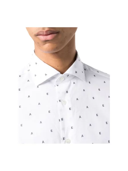 Koszula Emporio Armani casual biała