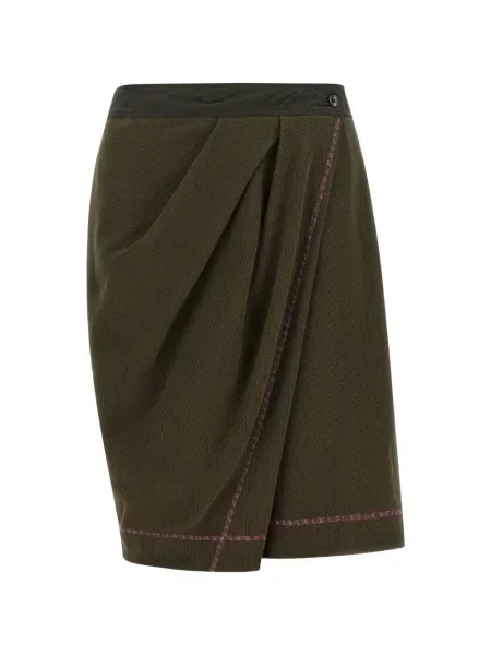 Pantaloni scurți Kiko Kostadinov drapate verde