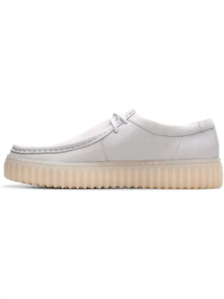 Pantofi Clarks alb