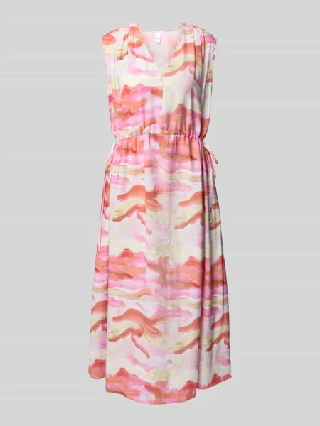 Sukienka midi z dekoltem w serek model ‘AROLA’ Y.a.s