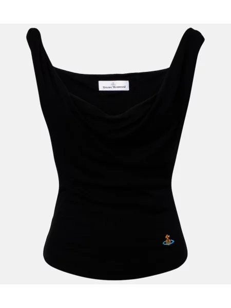 Top Vivienne Westwood tricotate negru
