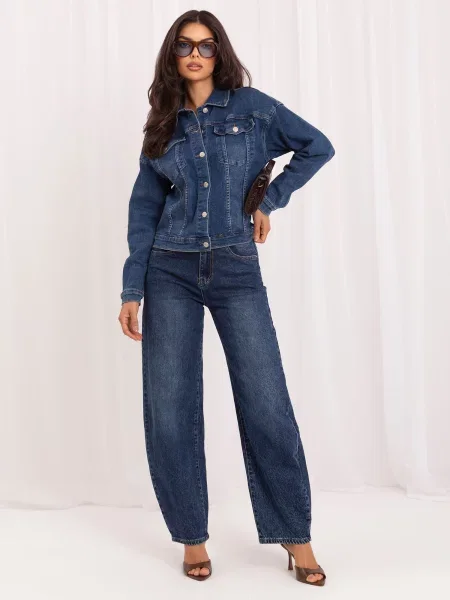 Geacă de blugi Italy Moda albastru