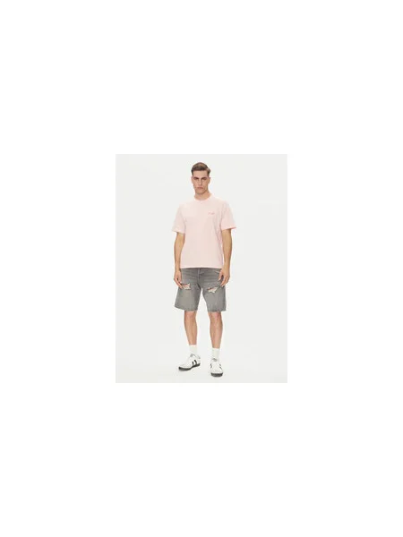 Jack&Jones Póló Almeria Relaxed Fit rózsaszín