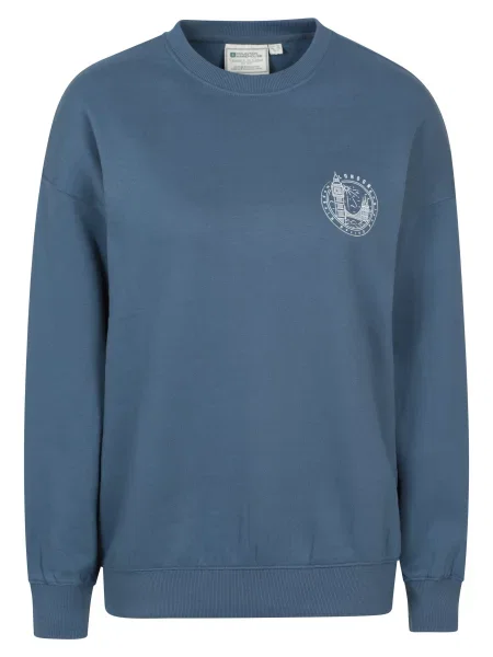 Bluza z nadrukiem London Navy granatowa