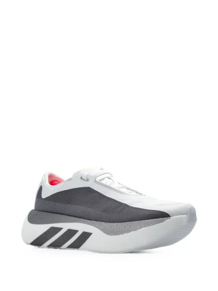 Sneakerși Adidas Adizero din piele alergare cu broderie alb