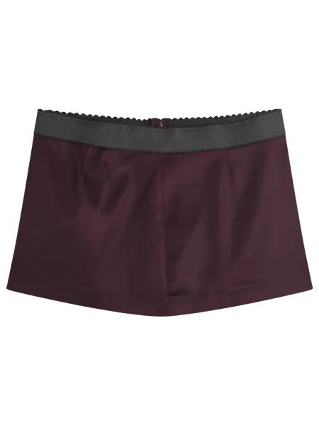 Satynowa spódnica mini Skims