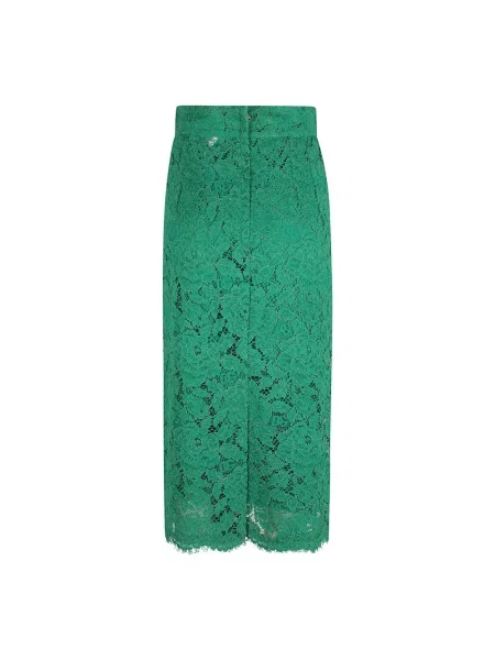 Spódnica midi Dolce And Gabbana zielona