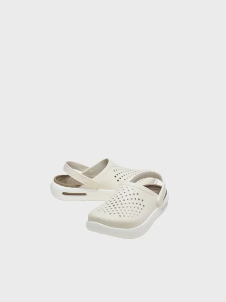 Сабо Crocs бежевые