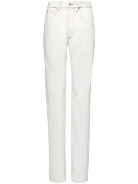Blugi drepți Maison Margiela alb