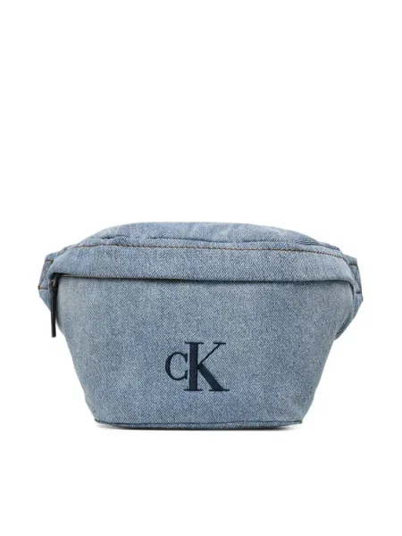 Calvin Klein Ľadvinka Ckj Denim Waistbag modrá