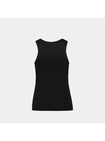 Dzianinowy top Simone Rocha czarny