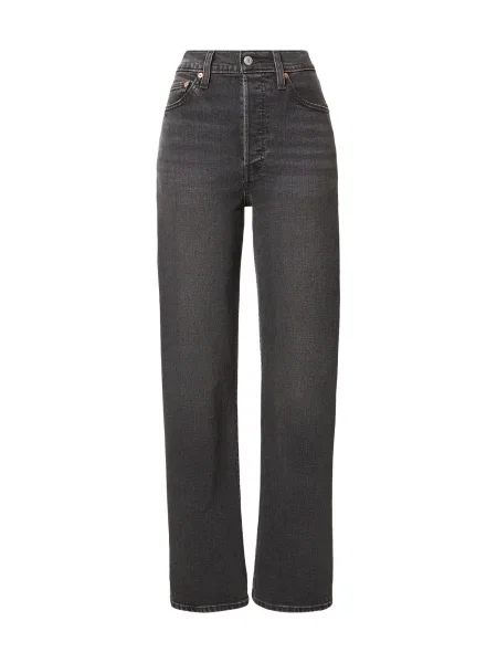 LEVI'S ® Jeans RIBCAGE FULL LENGTH denim negru