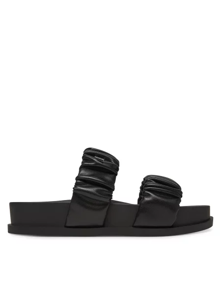 Шльопанці Armani Exchange чорний
