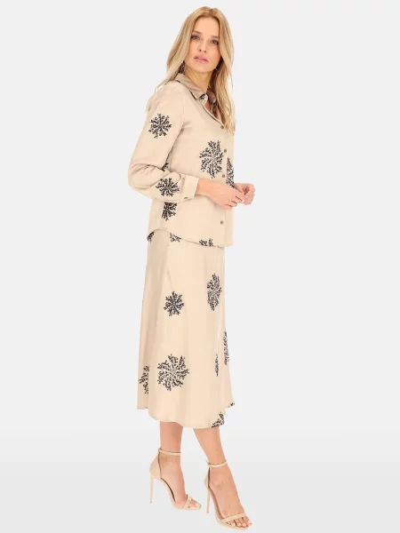 Bluza Perso s vezom crna