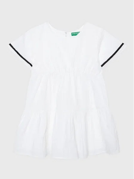 United Colors Of Benetton Лятна рокля бял
