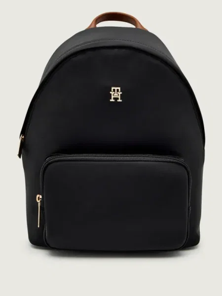 TOMMY HILFIGER Hátizsák POPETTE DOME' fekete