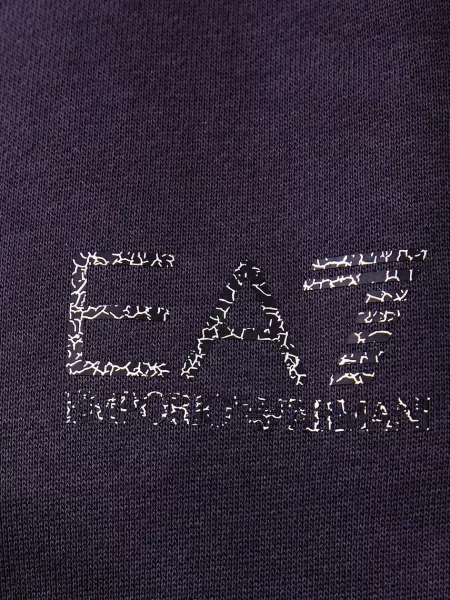 Emporio Armani melegítő szett női pamuttal lila
