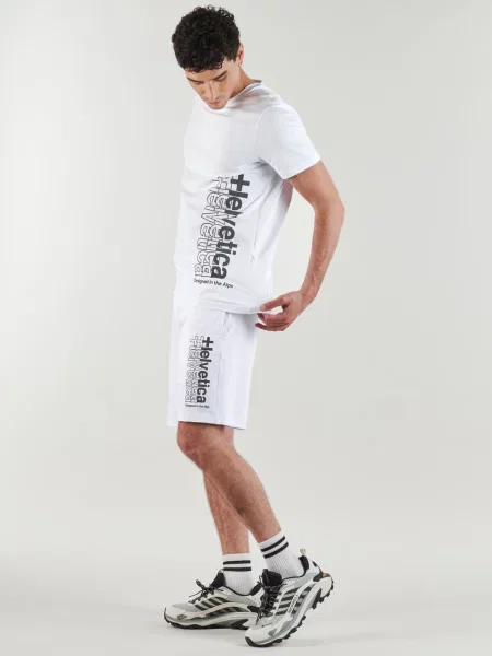 Tricou Helvetica alb