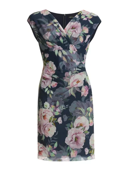 Kostiumas mini suknelė Swing balta