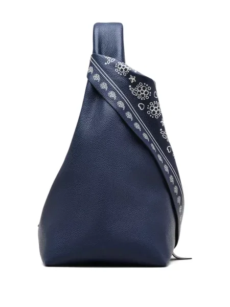 Geanta de piele Marc Jacobs din piele albastru